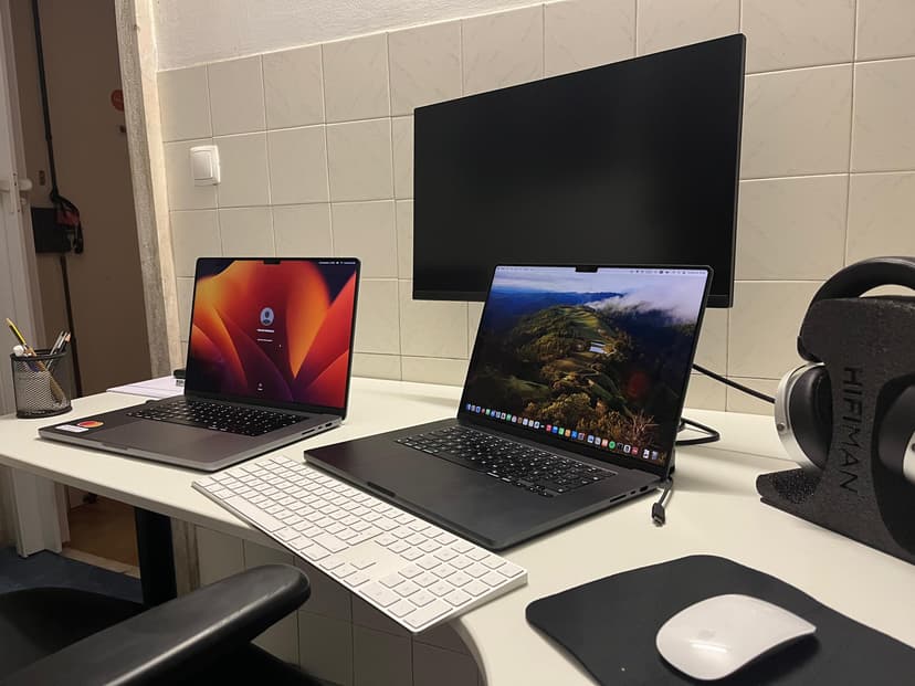 engineer desk setup